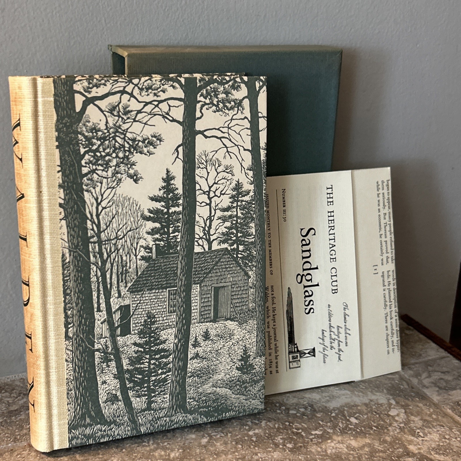 Walden Or Life In The Woods By Henry David Thoreau 1939 Heritage 1st Edition