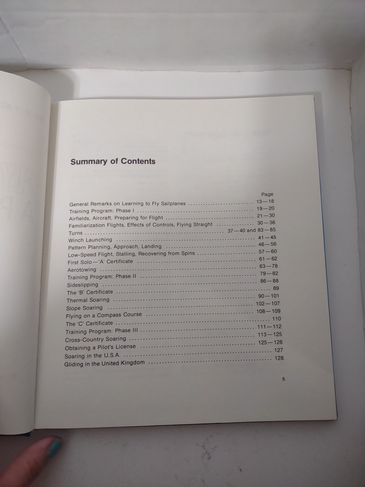 Flying Sailplanes: A Practical Training Manual Helmut Reichmann 2nd Print 1987