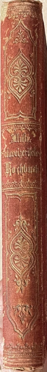 Neues Illustrirtes Schweizer Kochbuch [New Illustrated Swiss Cookbook] 1876