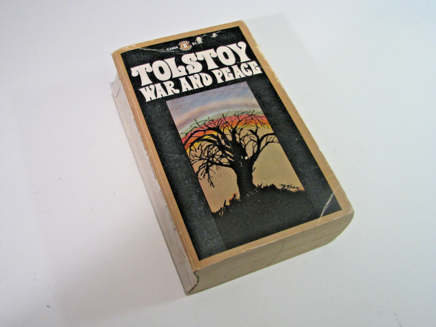 Vintage War and Peace Tolstoy 1968 First Signet Printing Paperback