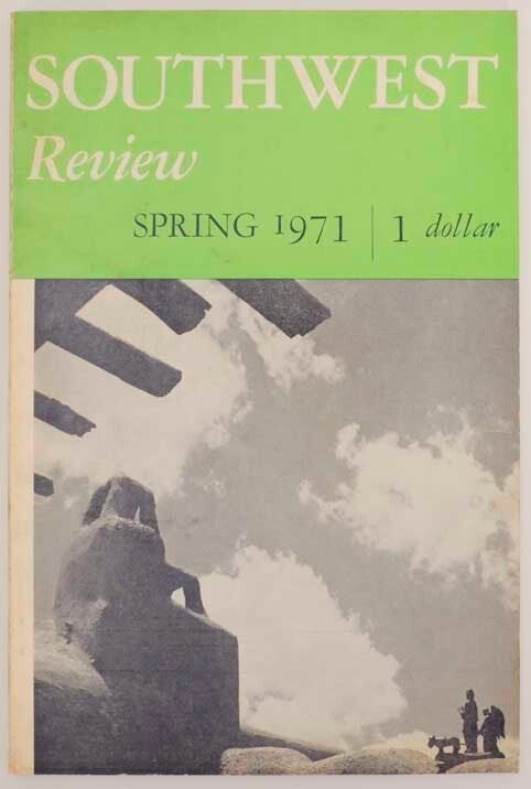 Margaret HARTLEY / SOUTHWEST REVIEW SPRING 1971 VOLUME LVI NUMBER 2 1st #178316