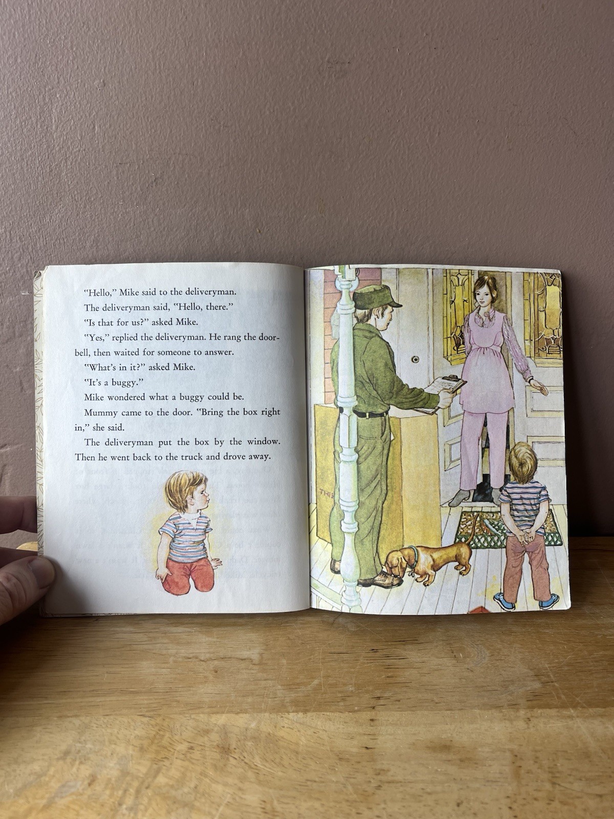 1975 LITTLE GOLDEN BOOKS “The New Baby” Children’s Book