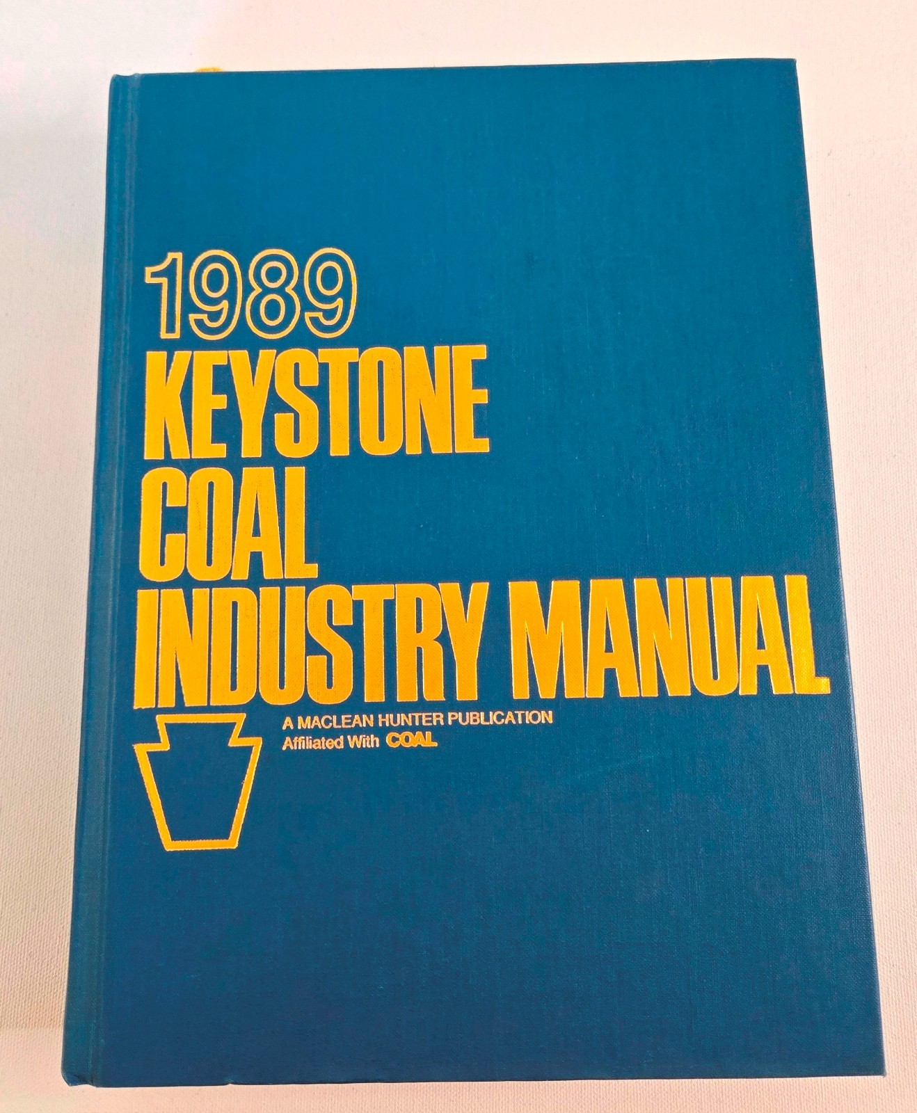1989 Keystone Coal Industry Manual w/ MAPS (A Maclean Hunter Publication)