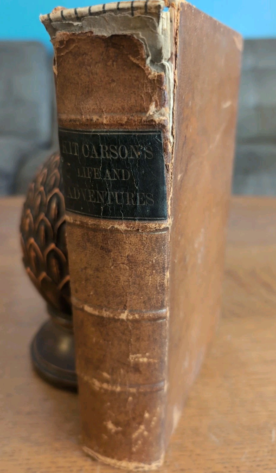 The Story of Kit Carson’s Life and Adventures by Dewitt C. Peters 1878 HC