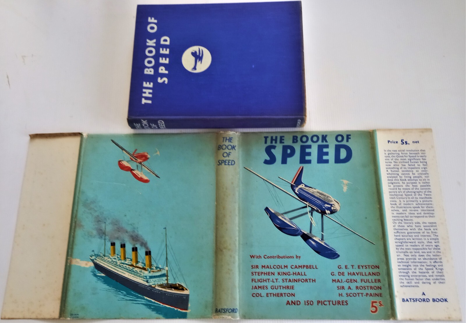 The Book of Speed Brian Cook B T Batsford London 1934 1st