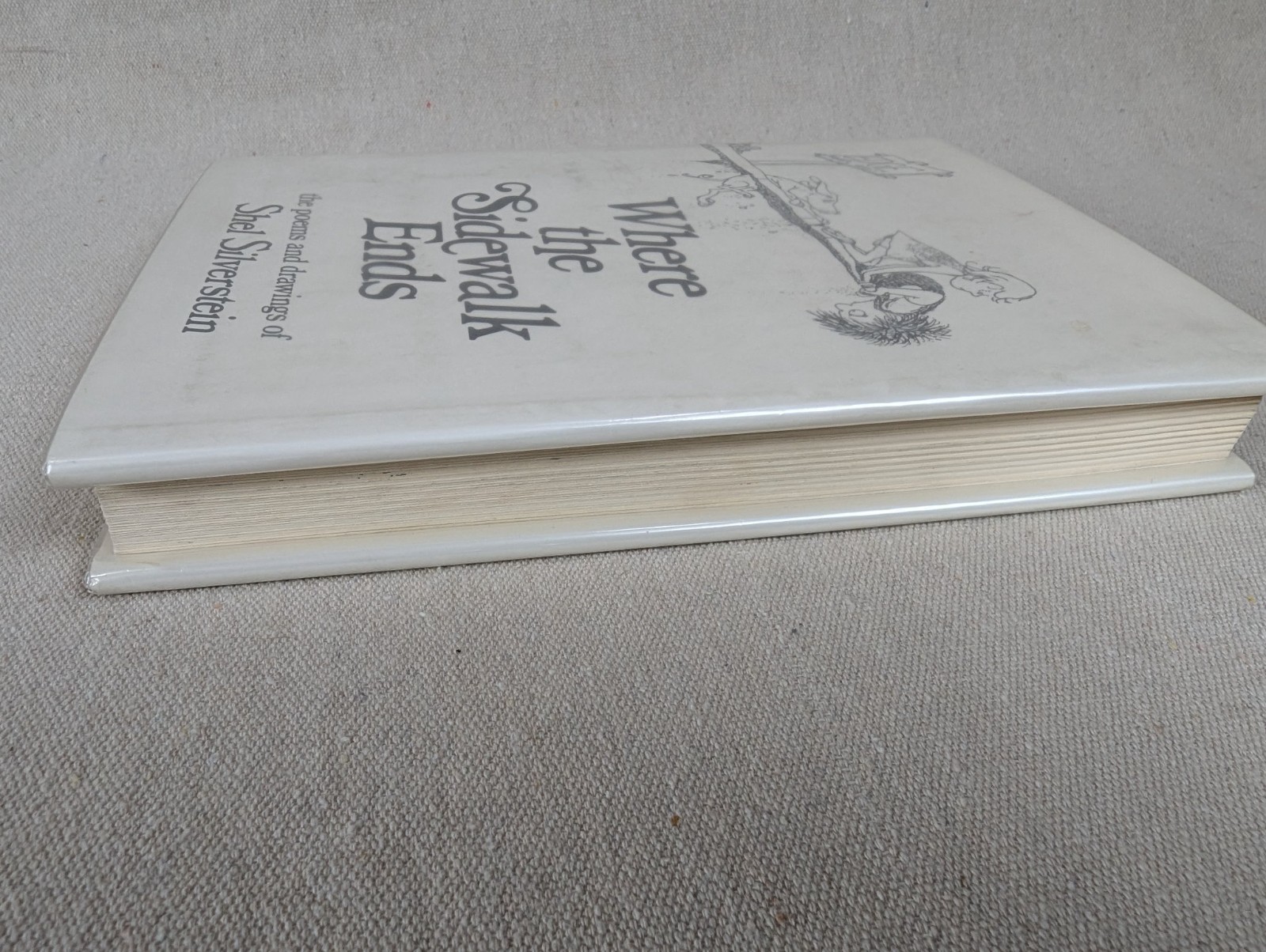 Where The Sidewalk Ends Shel Silverstein 1974 First Edition Non-1st Print HC DJ