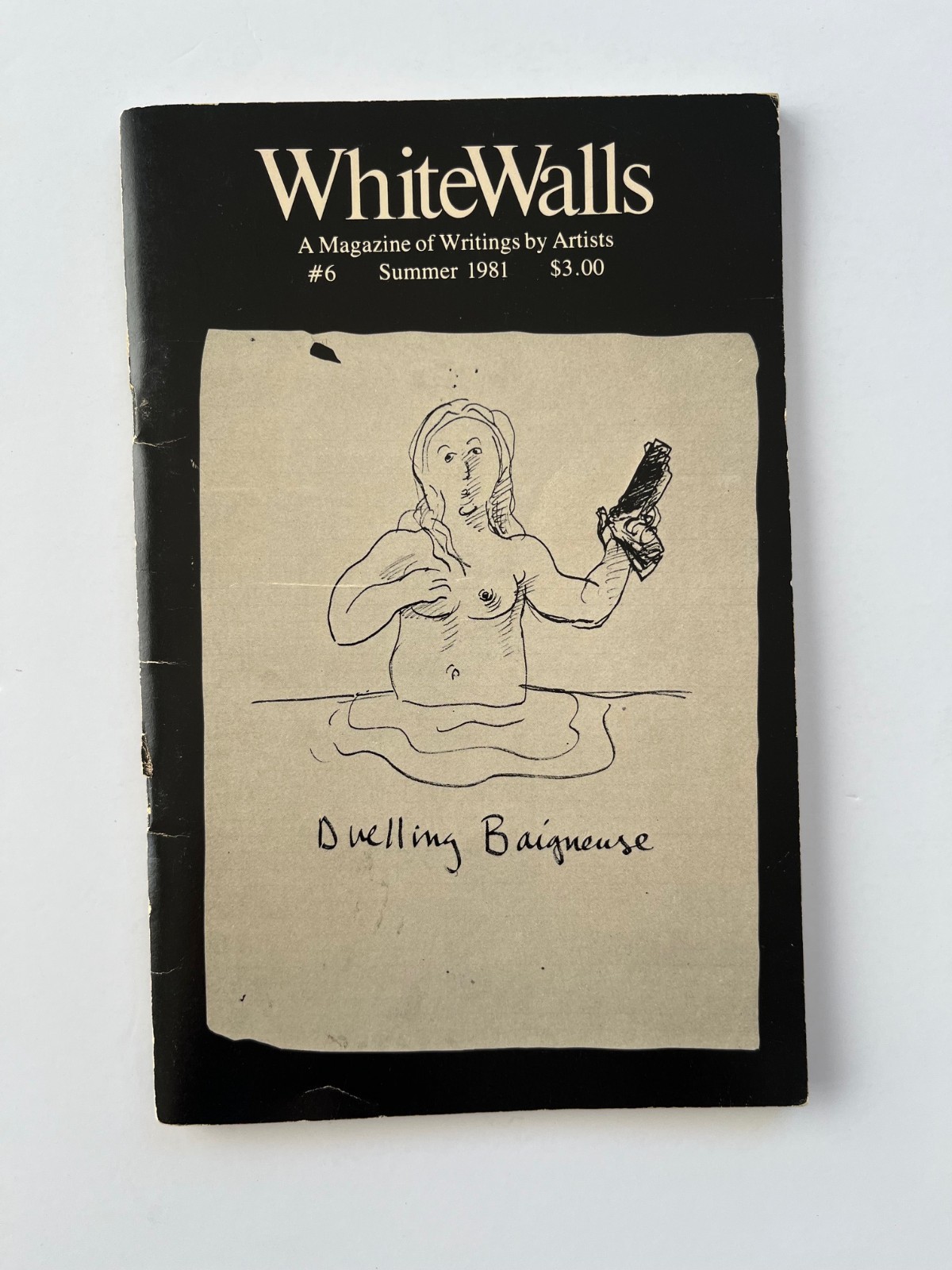 White Walls: A Magazine Of Writings By Artists #6 Summer 1981 art – Buzz Spector