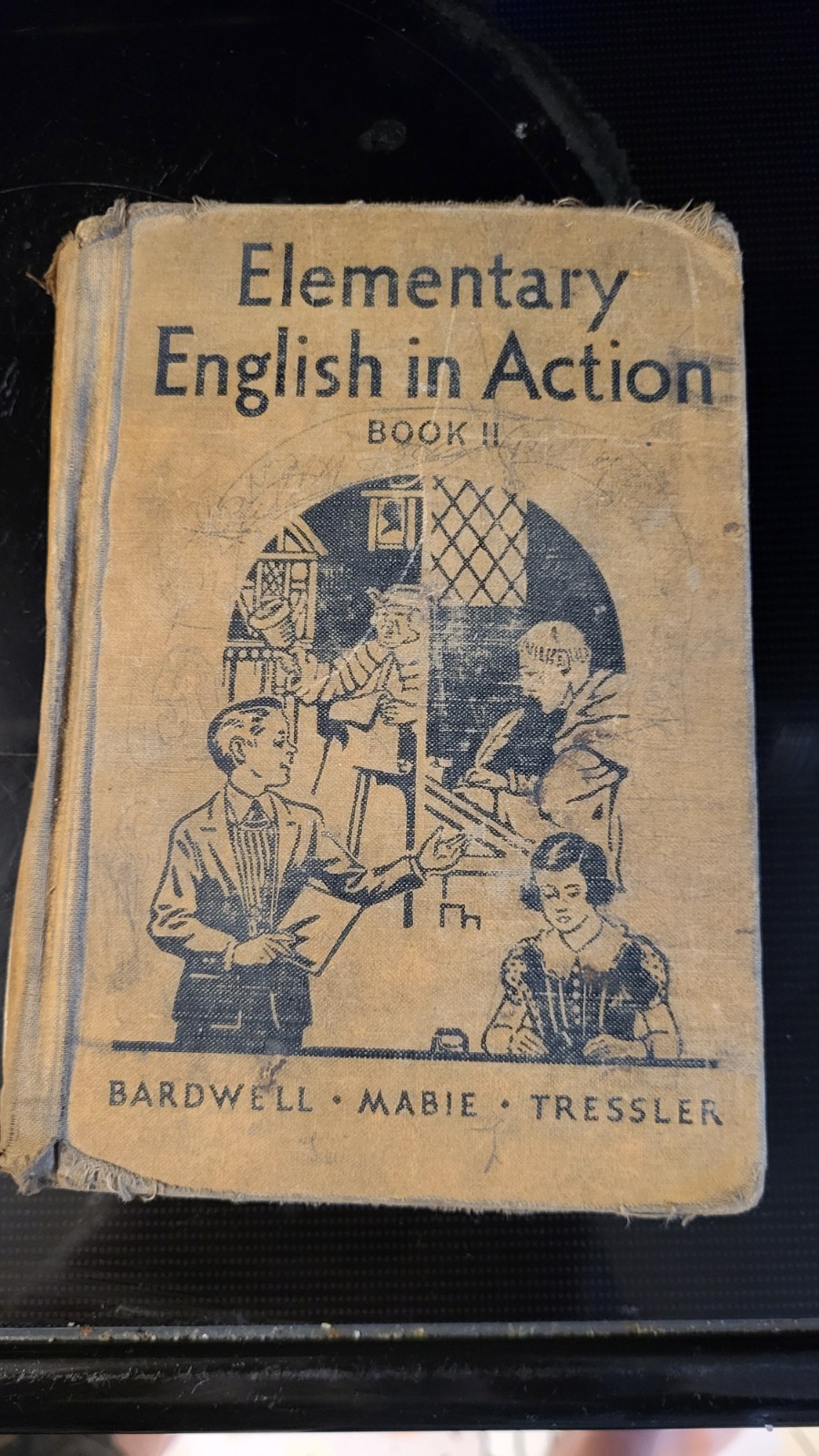 Vintage English In Action Text Book Volume II 1st Edition Illustrated