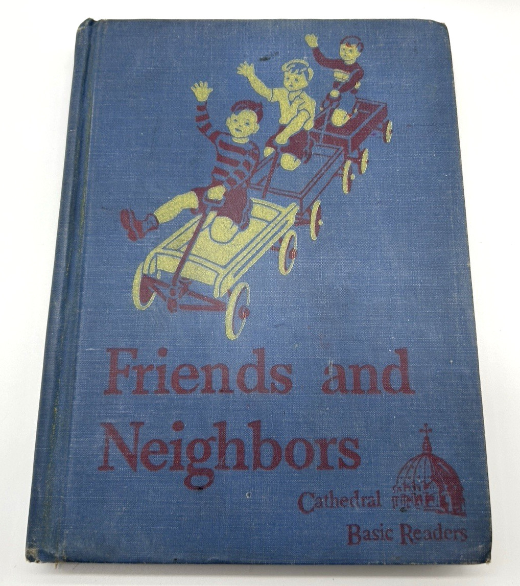 1940s Lot HC New Basic Readers DICK & JANE, FRIENDS & NEIGHBORS, STREETS & ROADS