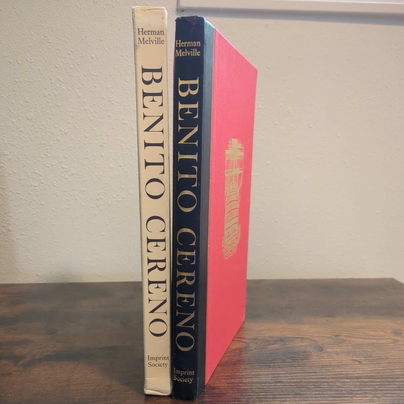 BENITI CERENO Herman Melville 1972 IMPRINT SOCIETY Garrick Palmer artist signed