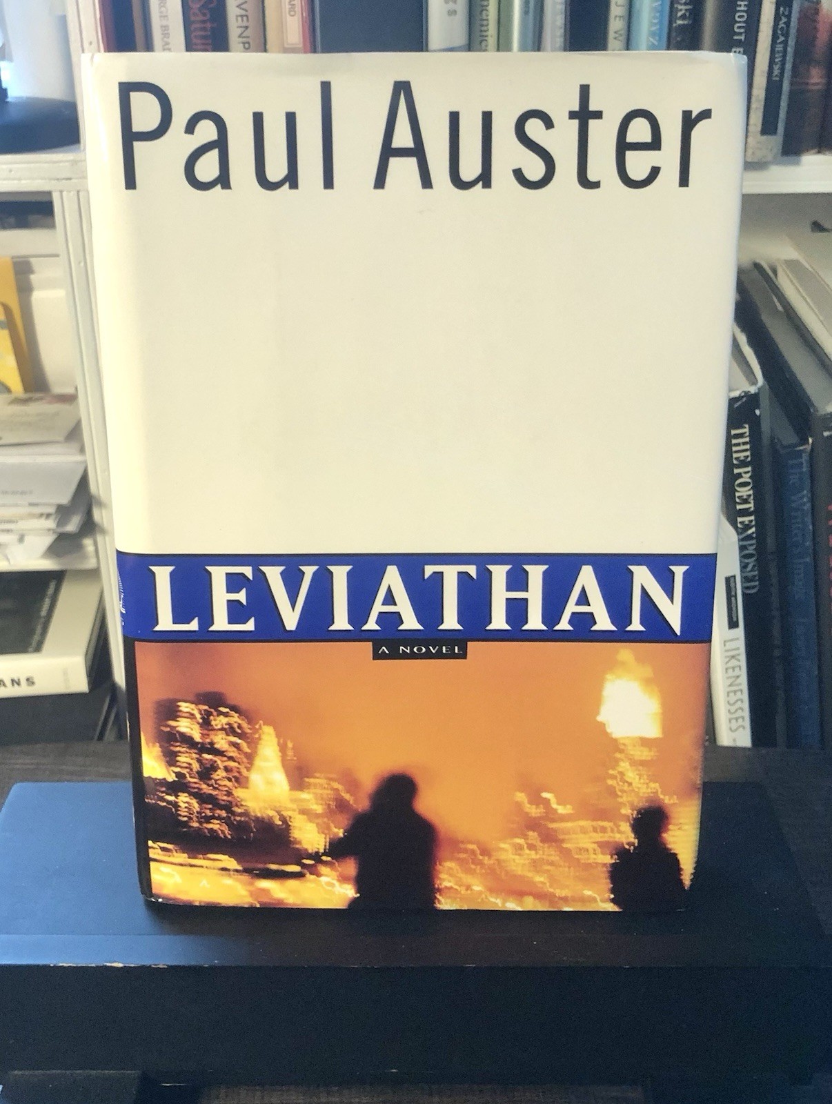 Paul Auster / Leviathan / 1st/1st / HCDJ / Viking, 1992