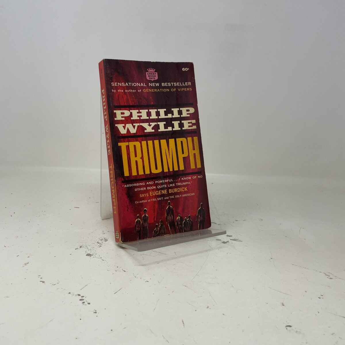 Triumph by Philip Wylie PB First Thus Very Good 1962