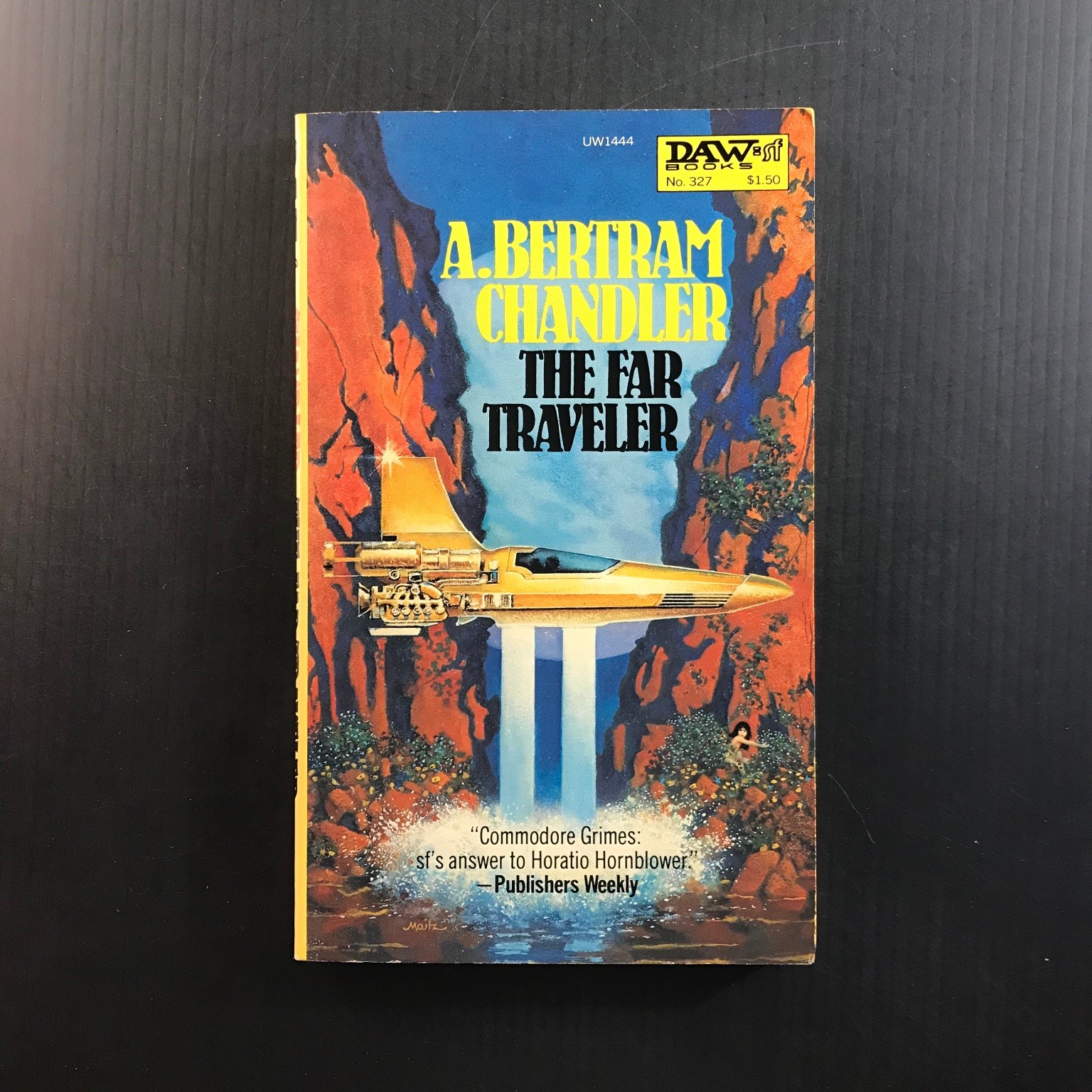 The Far Traveler A. Bertram Chandler First Printing 1979 Science Fiction Don