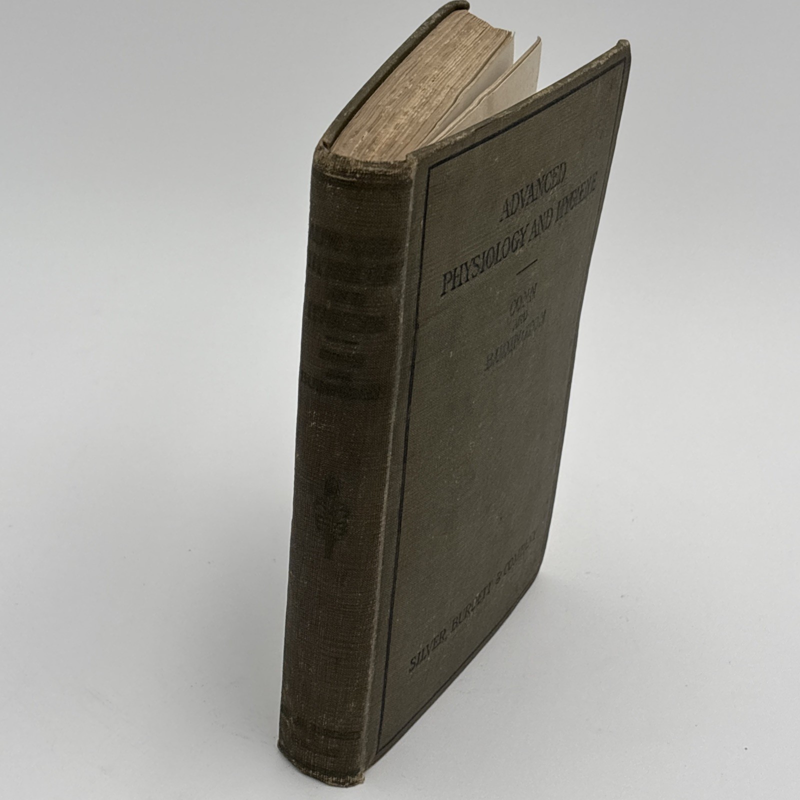 RARE Antique – Advanced Physiology And Hygiene Conn & Budington 1909 1st Ed.