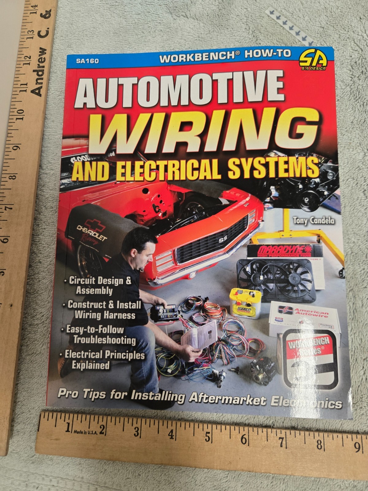 automotive wiring and electrical systems, tony candela, 2009