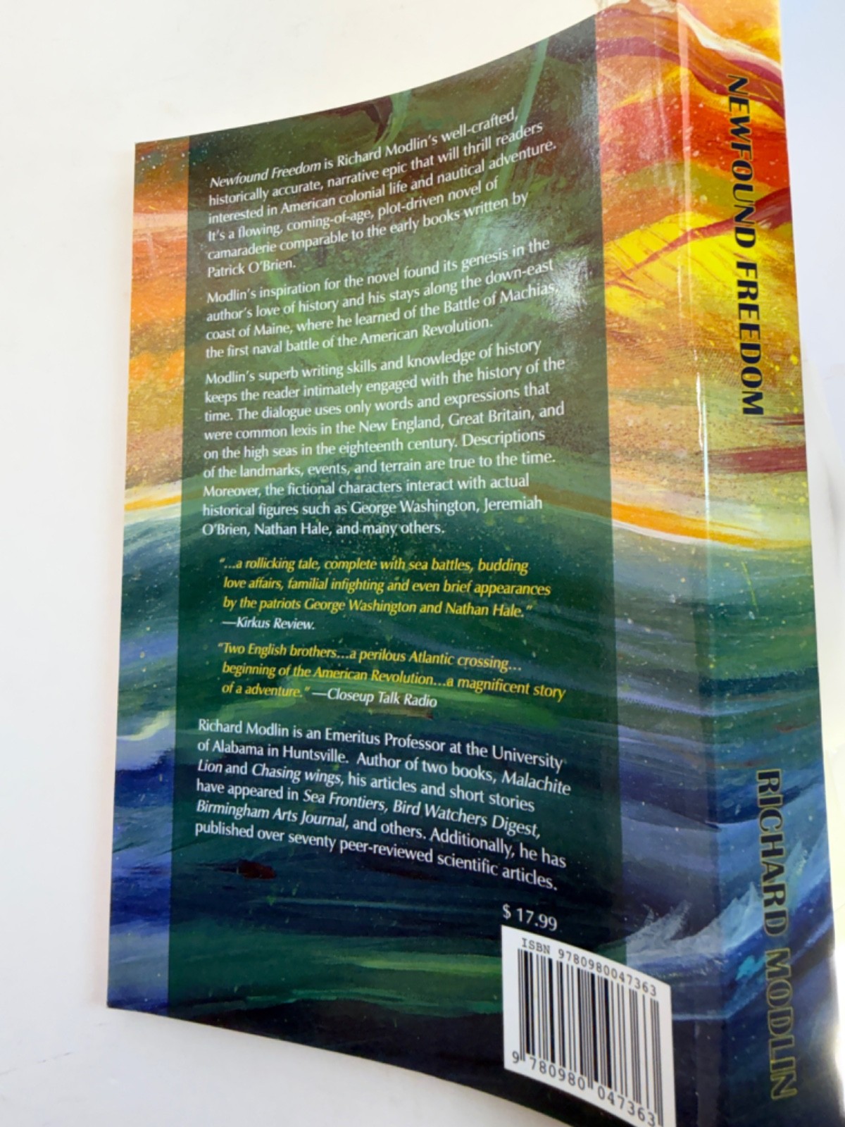 Newfound Freedom – Richard Modlin SIGNED 2013 Nice SC