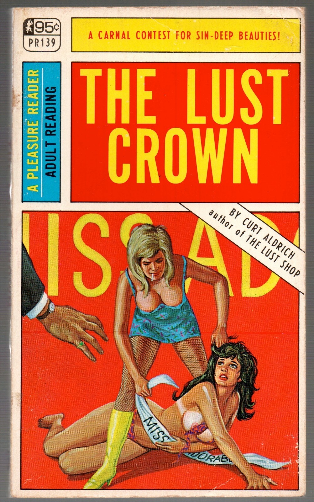 The Lust Crown 1967 Ed Smith Pleasure Books David St. John Greenleaf Sleaze Smut