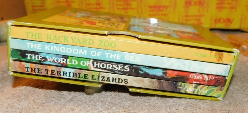 The Collection of Hallmark Animal Pop-Up-Books Four Volume Rare Printed in Japan