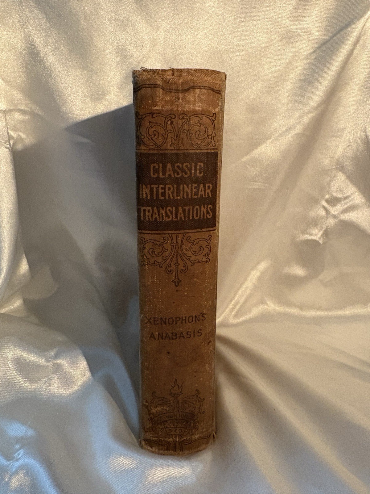 Antique Hardcover Xenophon’s Anabasis 1893 By Arthur Hinds And Co. HB