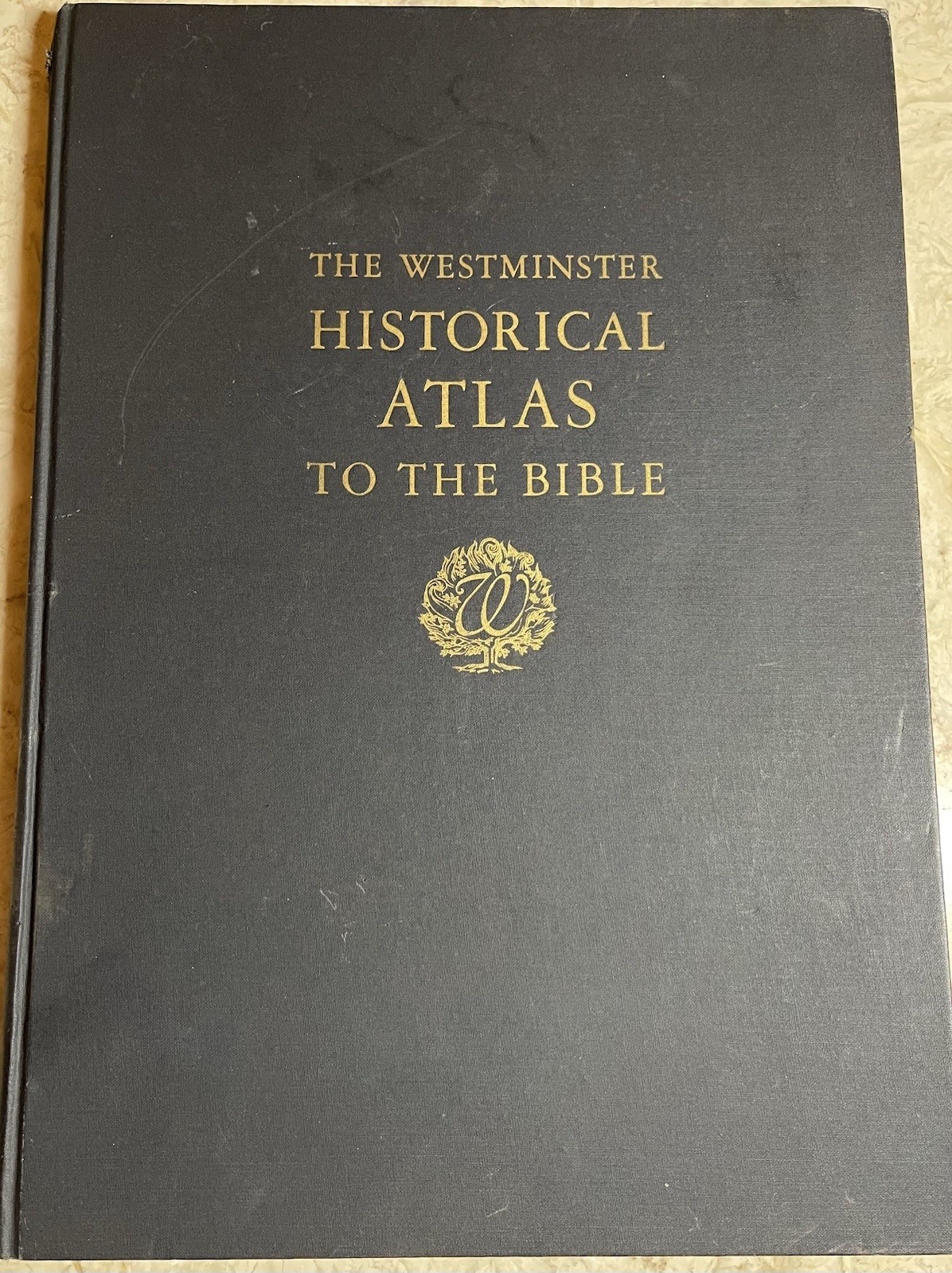 The Westminster Historical Atlas to the Bible (1945) Large Book Maps Illustrated
