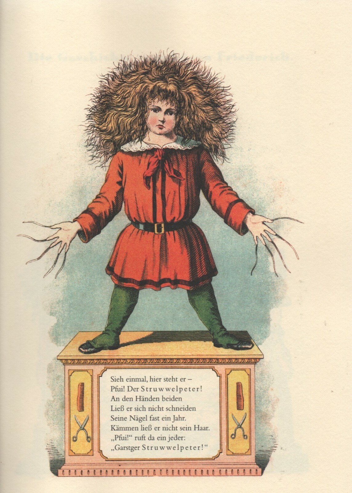 „Der Struwwelpeter“ uncensored edition 1890 Negrolein Mohr Mohrenkind R!R!R!