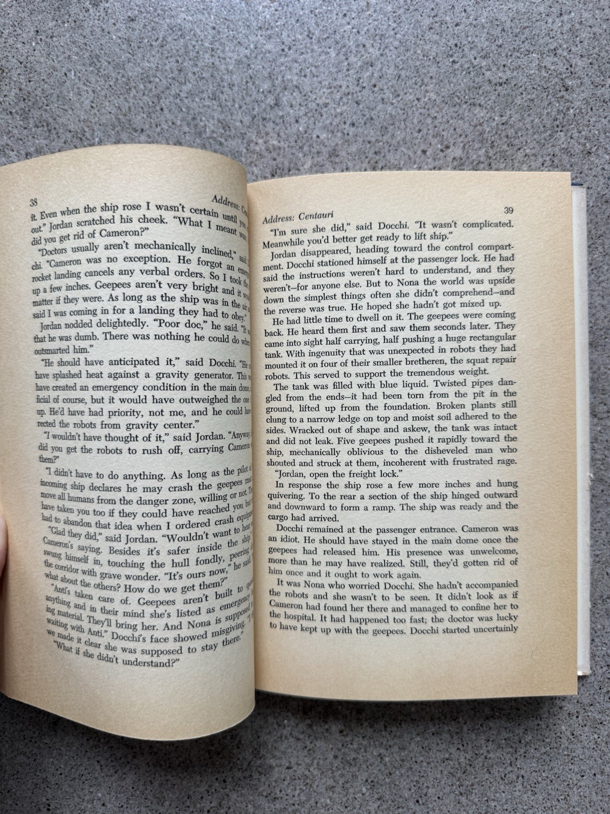 Address Centauri 1st Ed/ 1st 1955 Gnome Press F L Wallace HC/DJ Golden Age SciFi