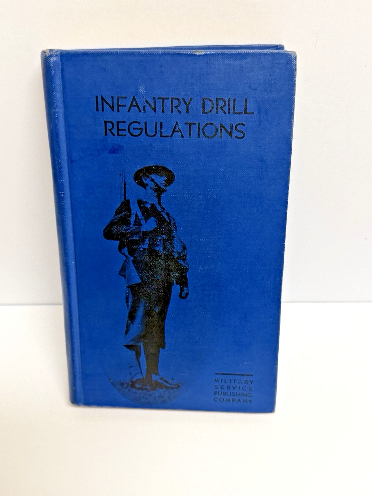 Infantry Drill Regulations 1941 US ARMY WWII Military Vintage Blue Soldier Cover