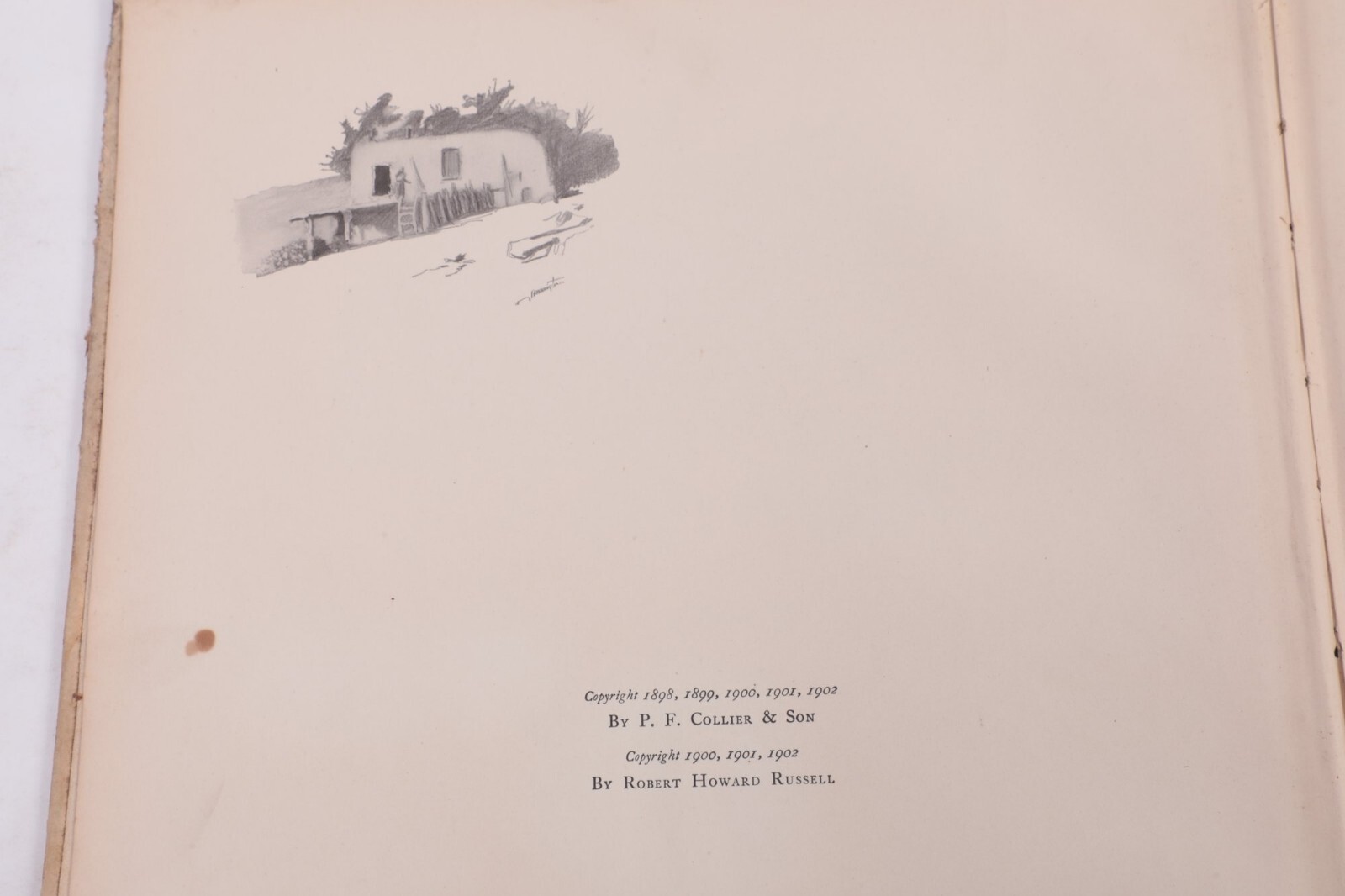 1902 “Done In The Open” Drawings By Frederic Remington ~ Over Size Book