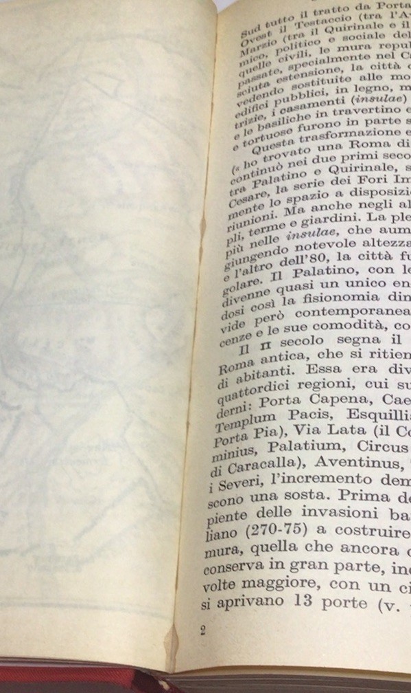 Roma E Dintorni Guida D Italia Travel Guide Manual Touring Club Italiano 1965