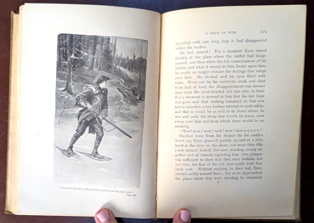 1901 In the Wyoming Valley – Everett T Tomlinson – Blue & Buff Series – HC Illus