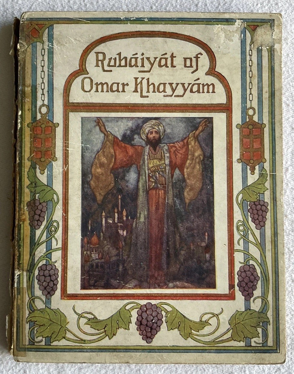 Vintage “Rubaiyat of Omar Khayyam” H/B Book Illust. Charles Robinson, Collins