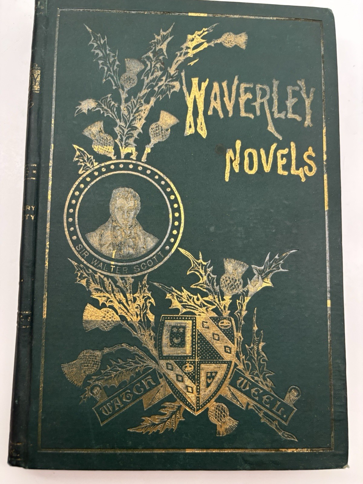 Two Waverley Novels Sir Walter Scott Volume II and Volume III Ivanhoe Antiquary