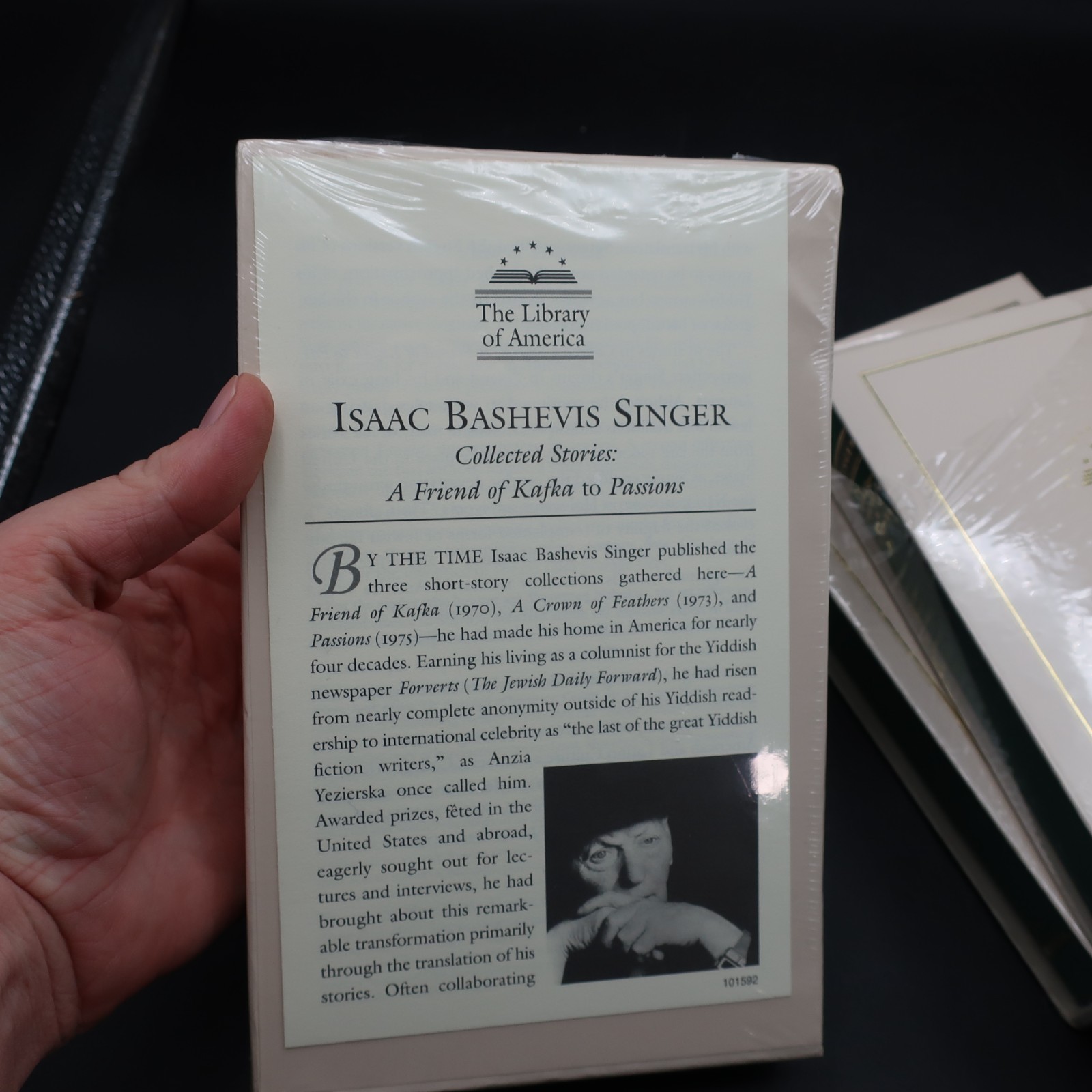 Library of America: Singer, Lot of 3 Volumes In Slipcase Collected Stories NEW