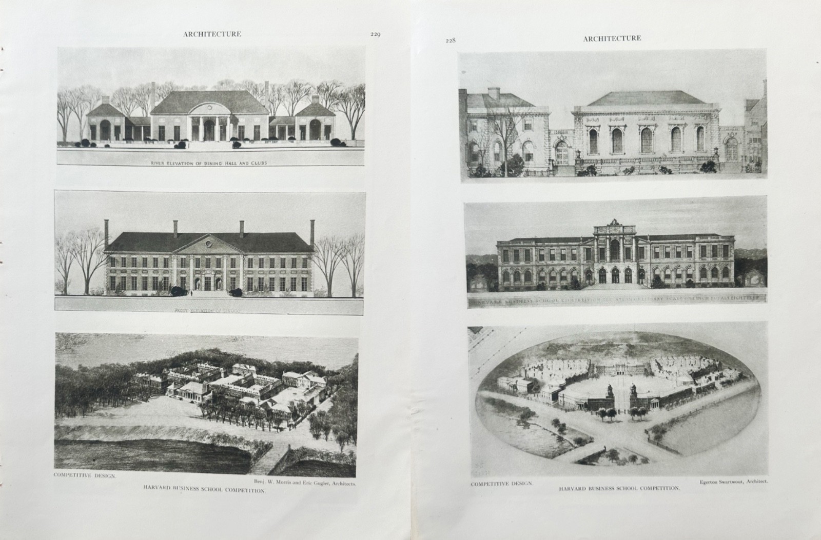 Architecture Magazine 1925 (Apr–Jun) Vol. LI Nos. 4–6 | Complete Spring Set