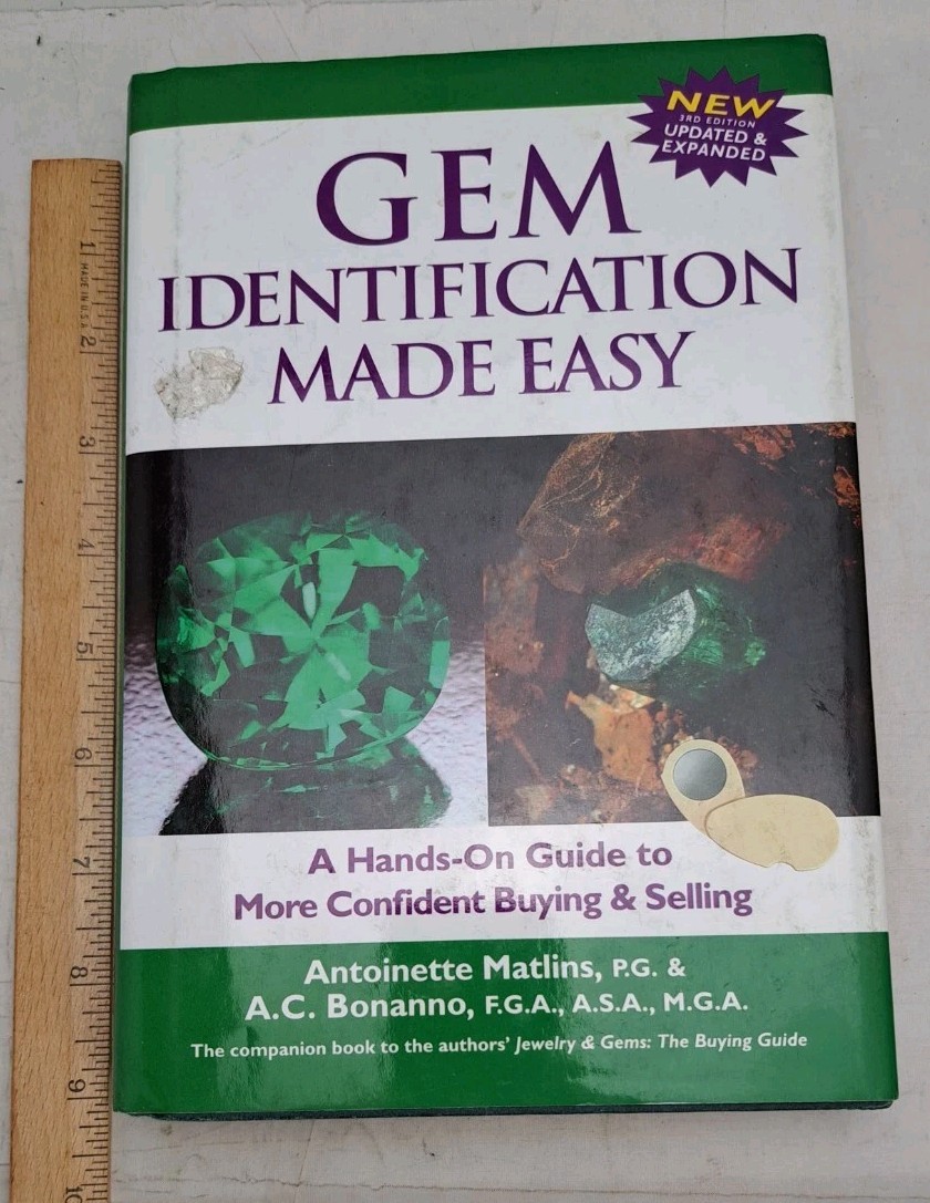 Gem Identification Made Easy, Third Edition: A Hands-On Guide to More Con – GOOD