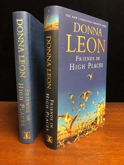 Donna Leon / Friends In High Places Signed 1st Edition 2000