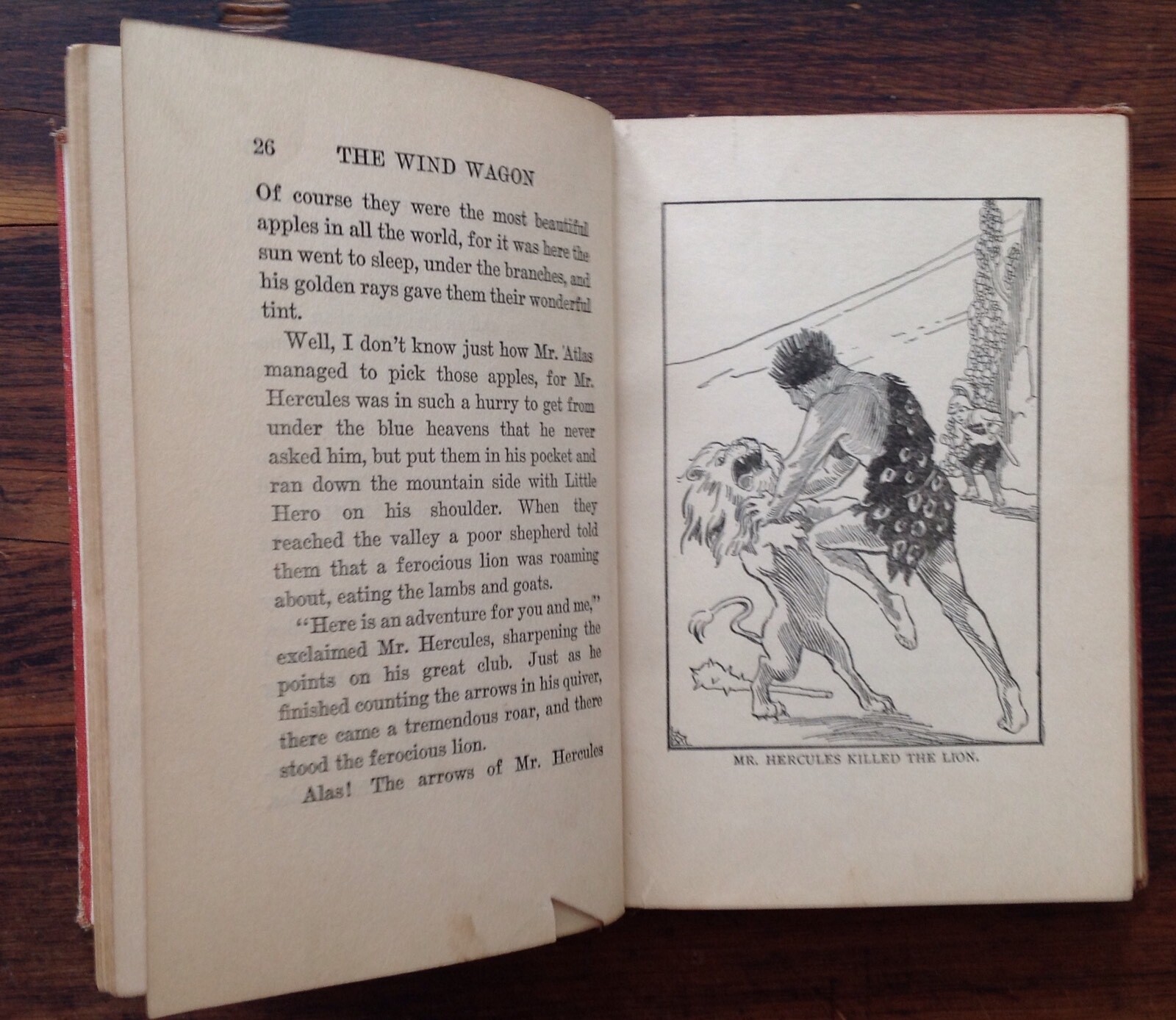 THE WIND WAGON by David Cory / Little Journeys to Happy Land – 1923
