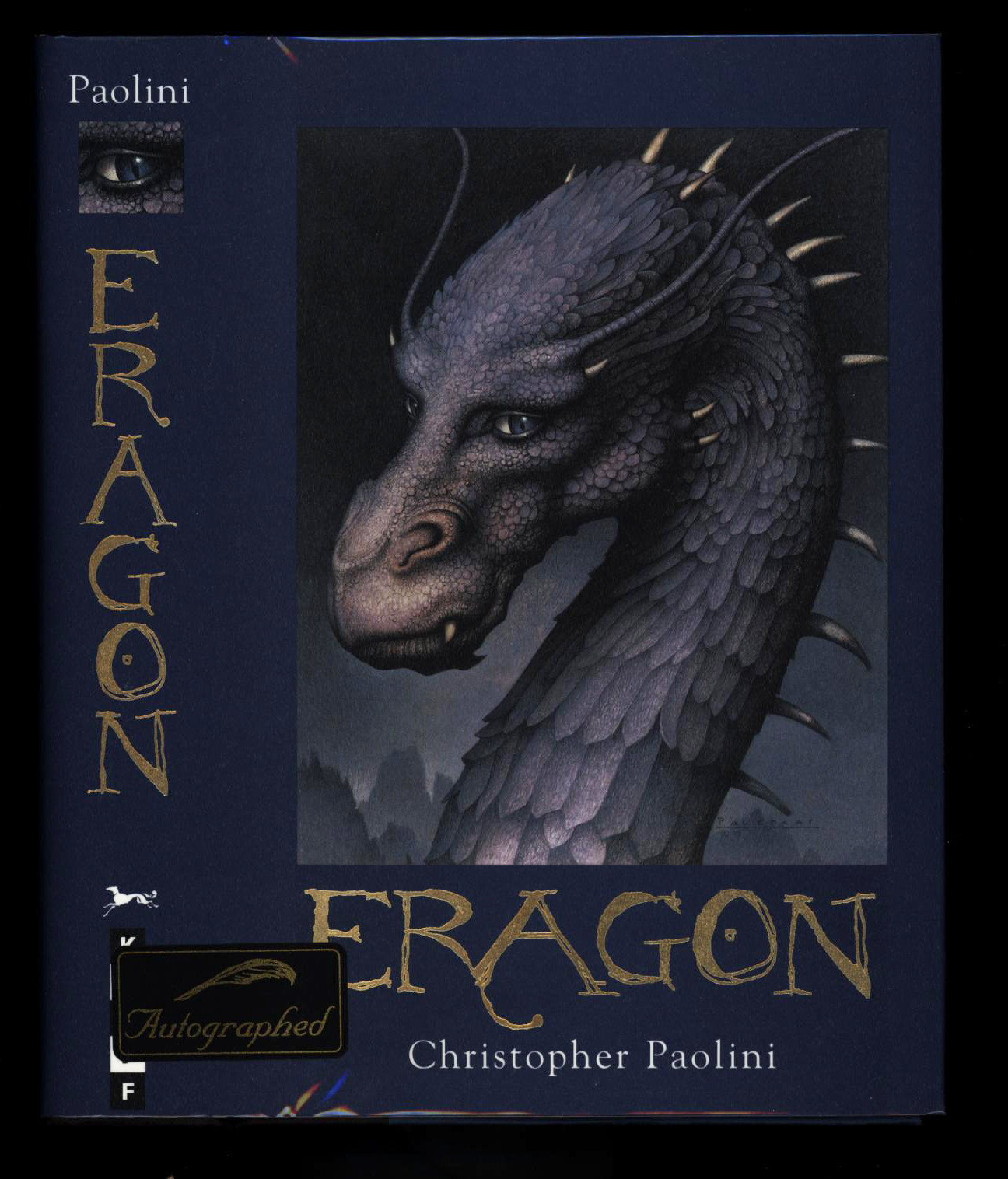Paolini, Christopher: Eragon ** Signed ** HB/DJ 1st/1st
