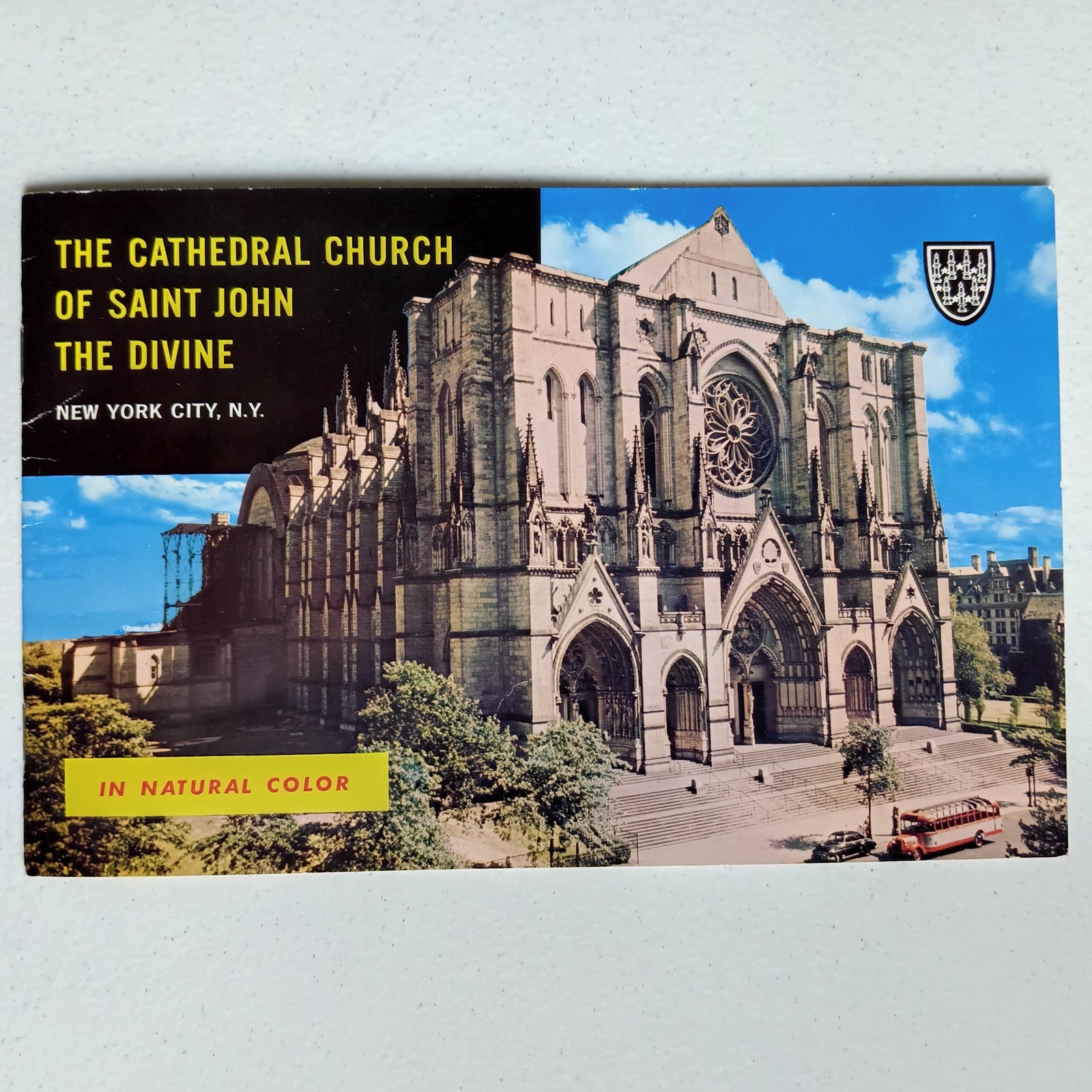 The Cathedral Church of Saint John the Divine Booklet New York City NY