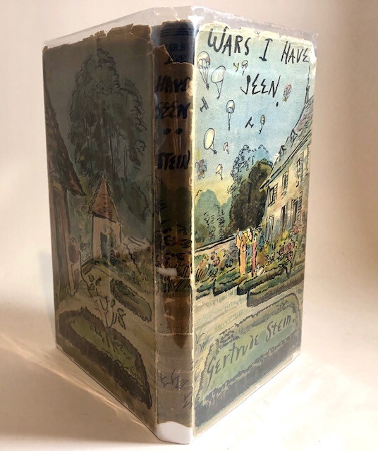 Wars I Have Seen 1st edition UK Gertrude Stein Hardcover with DJ