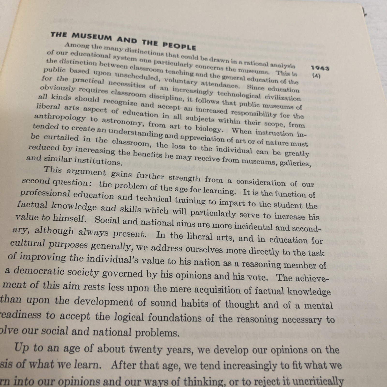 Mostly About Museums From The Papers Of A.E. Parr Hardcover Book The American Mu
