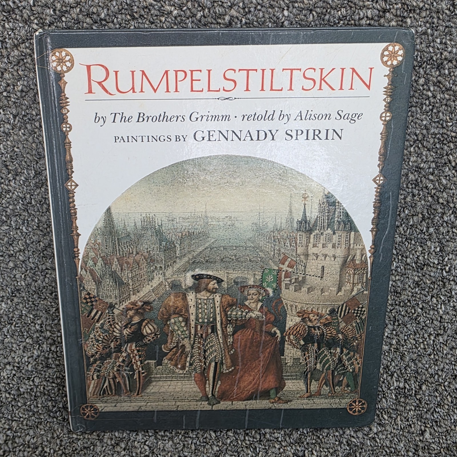 Brothers GRIMM, Gennady Spirin / Rumpelstiltskin 1st Edition 1991