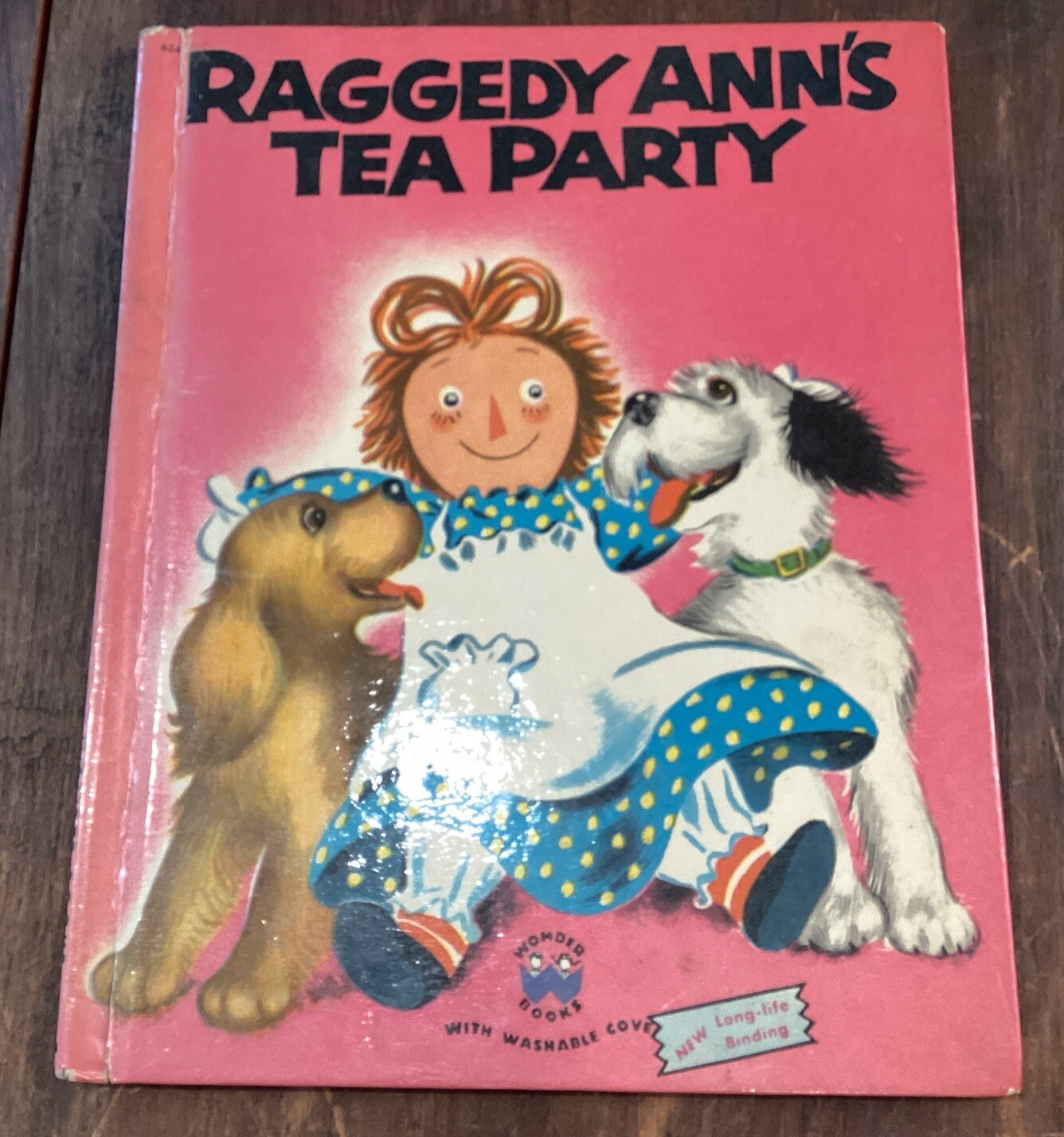 Vintage Raggedy Ann’s Tea Party Children’s Hardback Book 1954