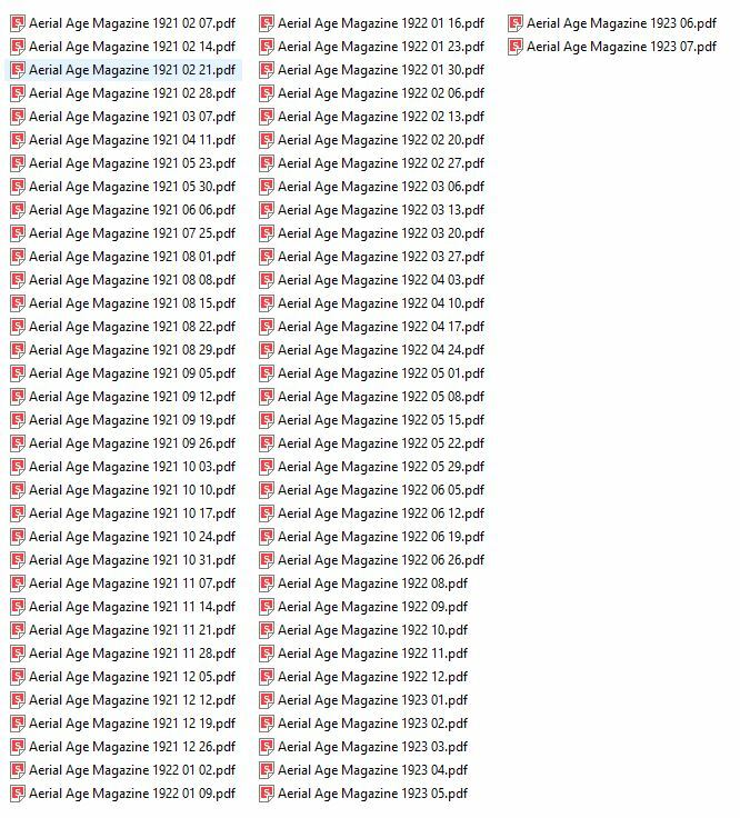 AERIAL AGE MAGAZINE 342 Select Issue Collection On USB Flash Drive