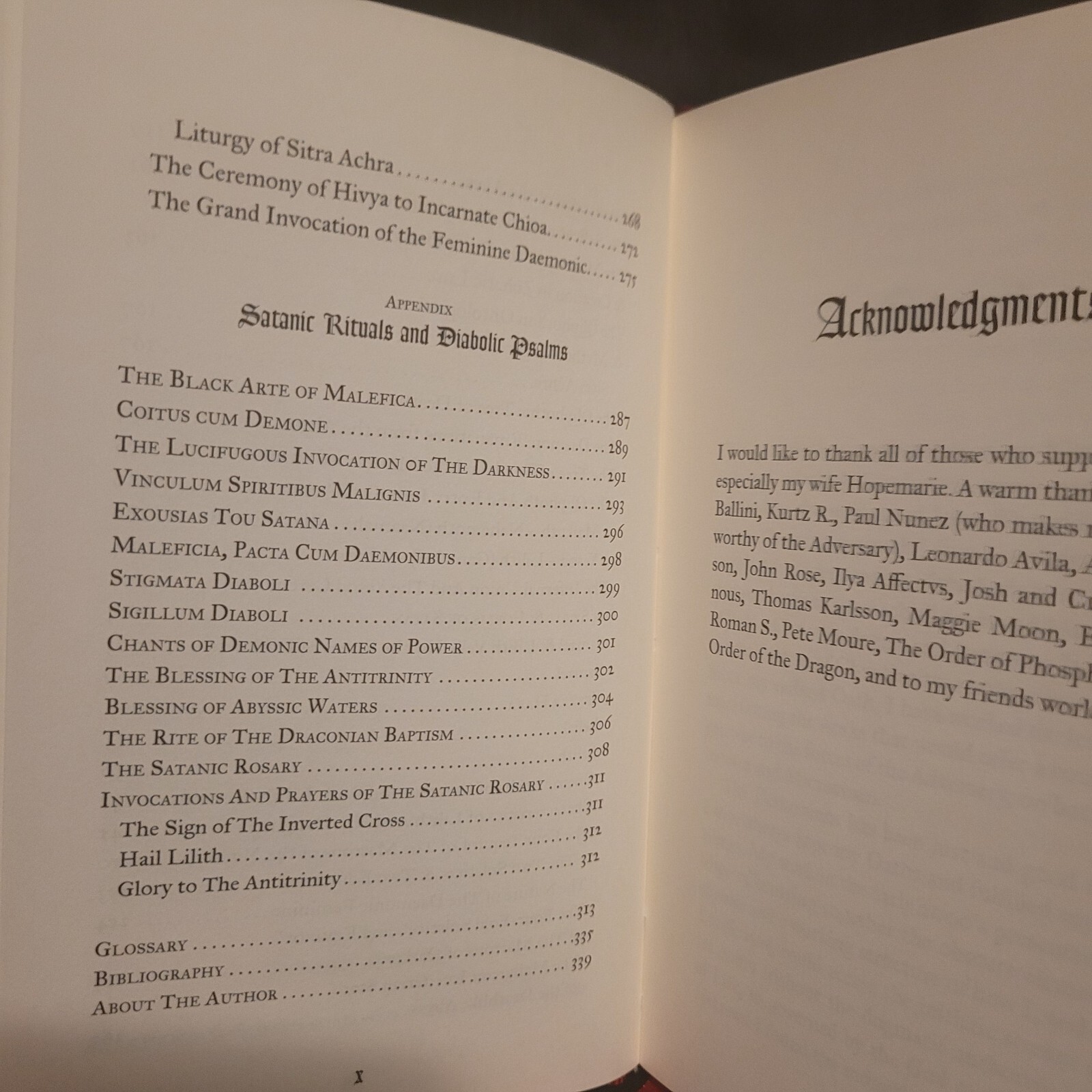 Infernal Union: Sinister Initiation & The Satanic Psalms by Michael W. Ford (Man