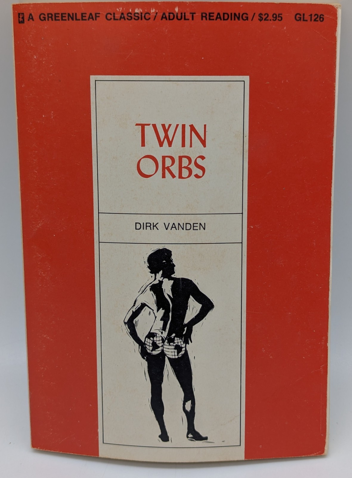 1969 Twin Orbs Dirk Vanden GL126 Greenleaf Classics Gay Pulp Paperback