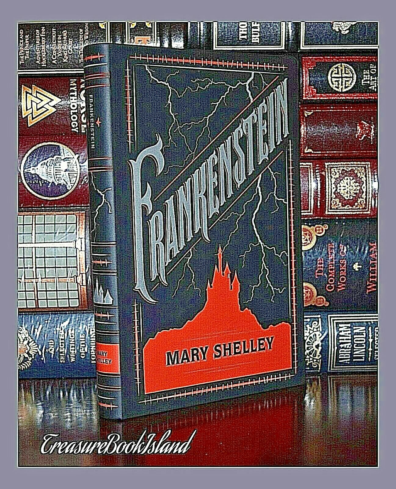 Frankenstein by Mary Shelley Brand New Leather Bound Collectible Deluxe Edition