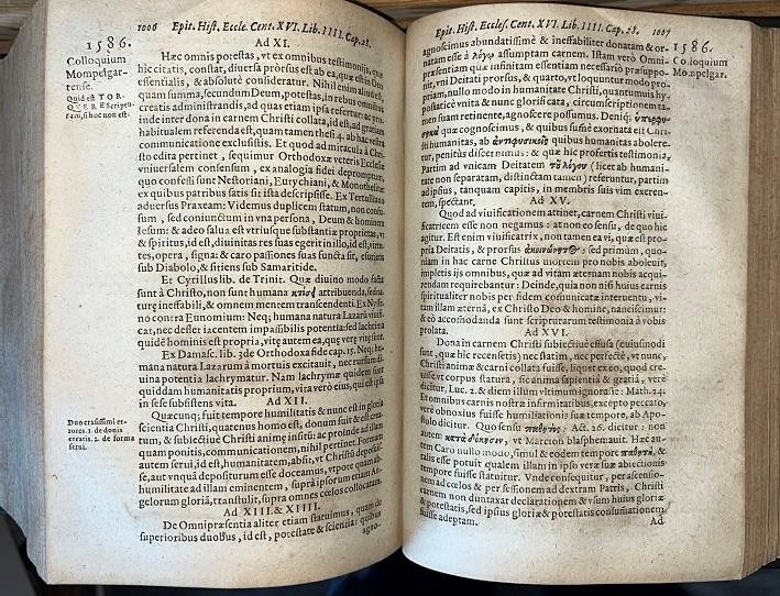 1608 Lucas Osiander ‚Epitomes Historiae Ecclesiasticae‘ Church History. Lutheran