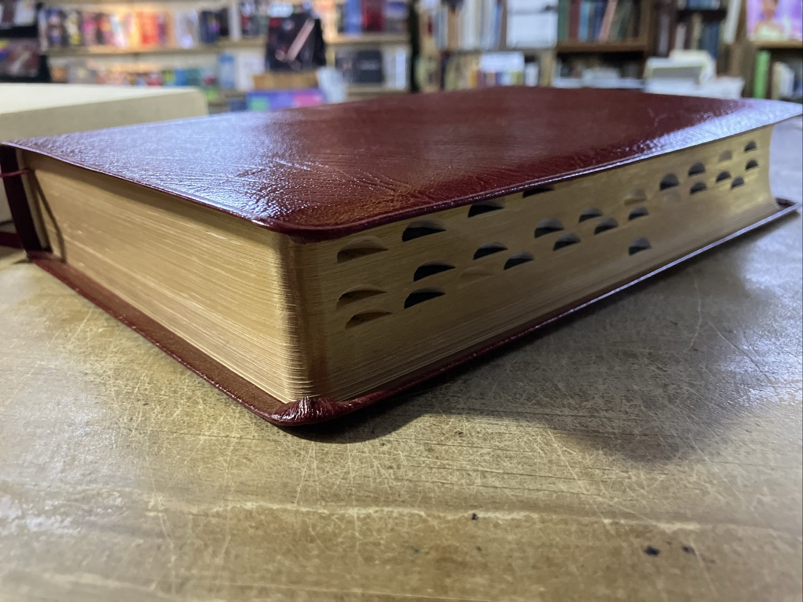 Thompson Chain Reference Bible NIV 1978 1983 Pre 1984 Genuine Calfskin Leather