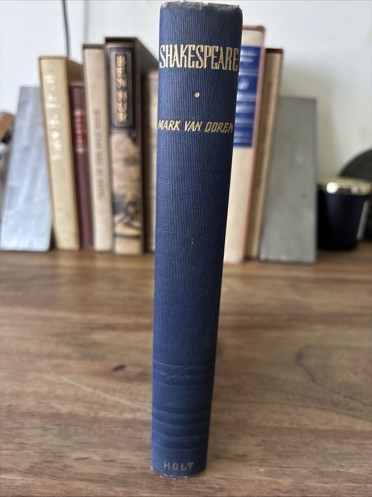 Shakespeare – Mark Van Doren – Vintage HC 1939 Henry Holt Literary Criticism